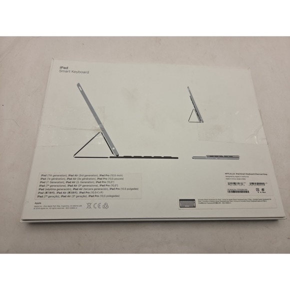 Apple MPTL2LL/A Smart Keyboard for 10.5 inch iPad Pro - Black New Open Box - Picture 9 of 10